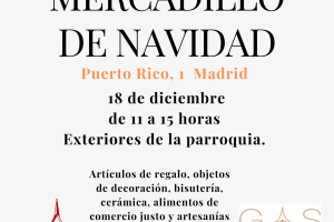 Mercadillo Solidario 18 de diciembre