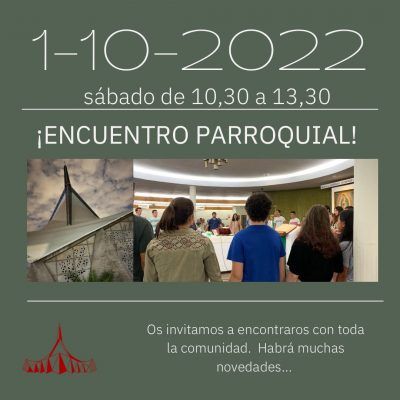 Cartel Encuentro Parroquial Curso 22/23