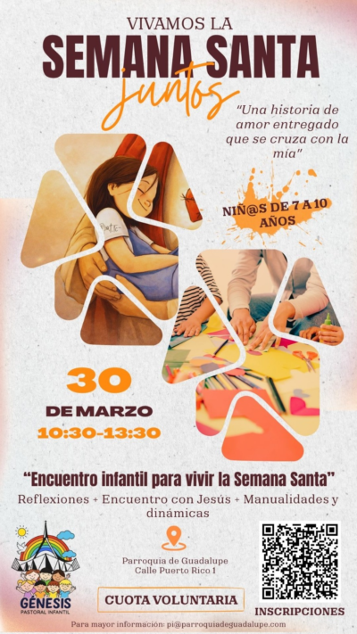 Cartel de Vivamos la Semana Santa.